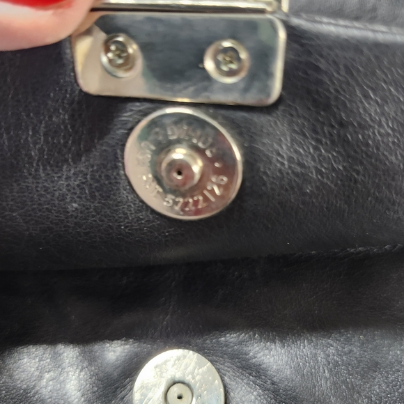 Violetta Black Leather Women's Backpack - Picture 6 of 6